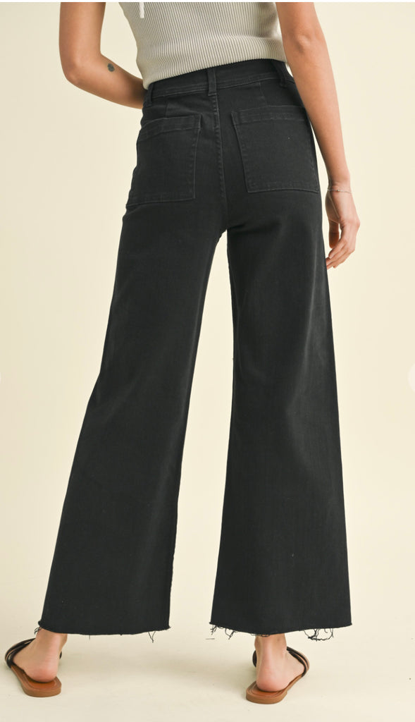 パンツ Wide Straight Pants dark fade Graphpaper - Selvage Denim Five Pocket Wide Straight Pants