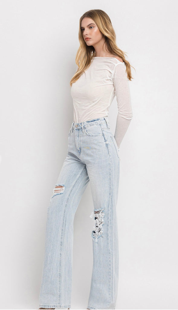 Vervet Avenida 90s Vintage Denim- Lt Wash