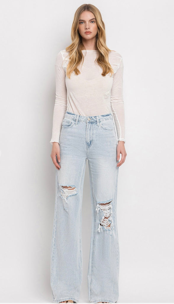 Vervet Avenida 90s Vintage Denim- Lt Wash