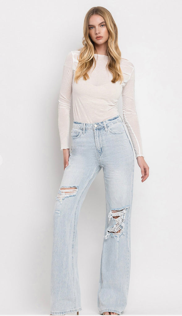 Vervet Avenida 90s Vintage Denim- Lt Wash