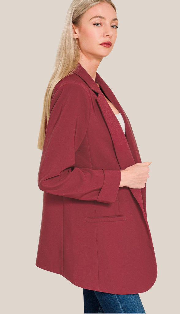 Dreams Happening Blazer- Lt Mocha