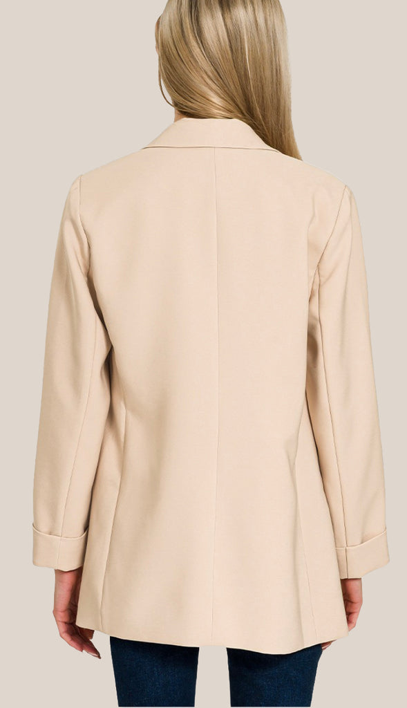 Dreams Happening Blazer- Brown