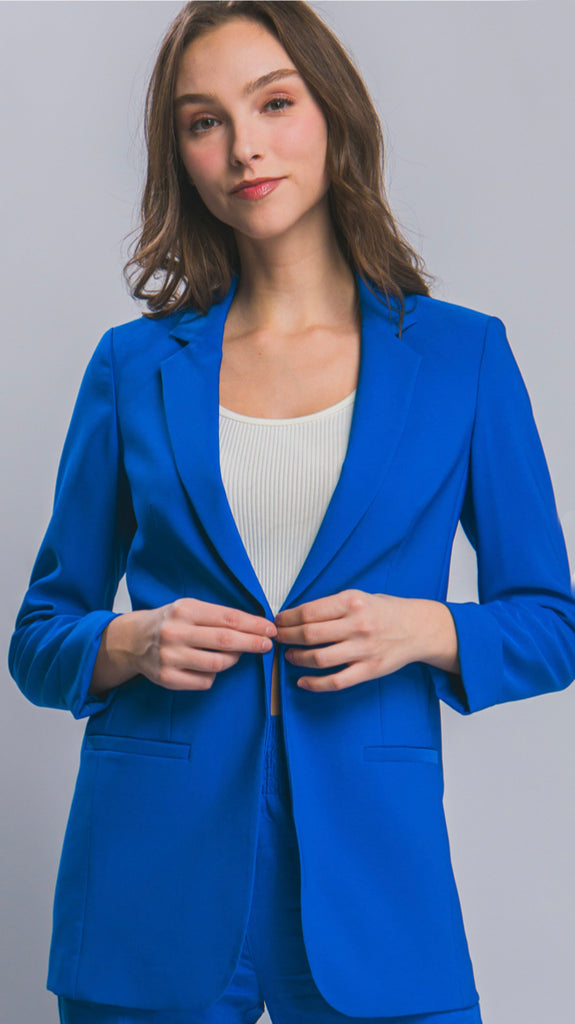 Dreams Happening Blazer- Pink