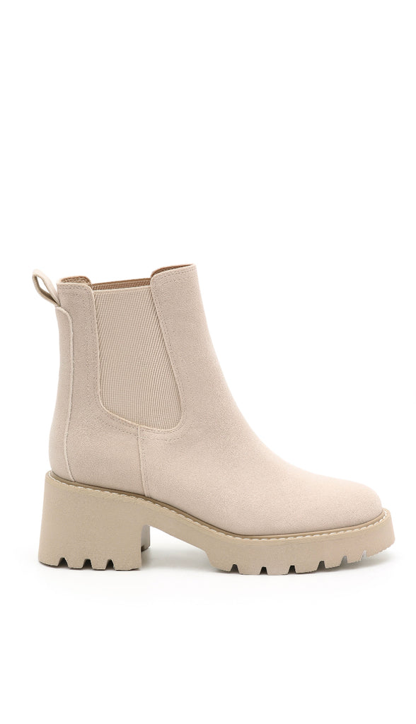 Chelsea Premium Ankle Boots- Beige