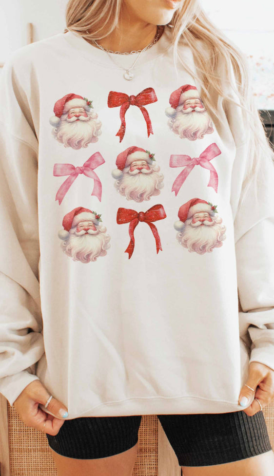 Santa Gallery Oversized Sweatshirt- Sand