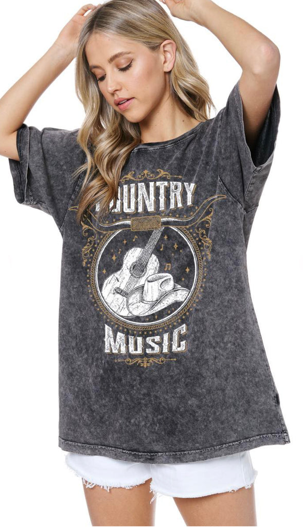 Country Music Oversized Graphic