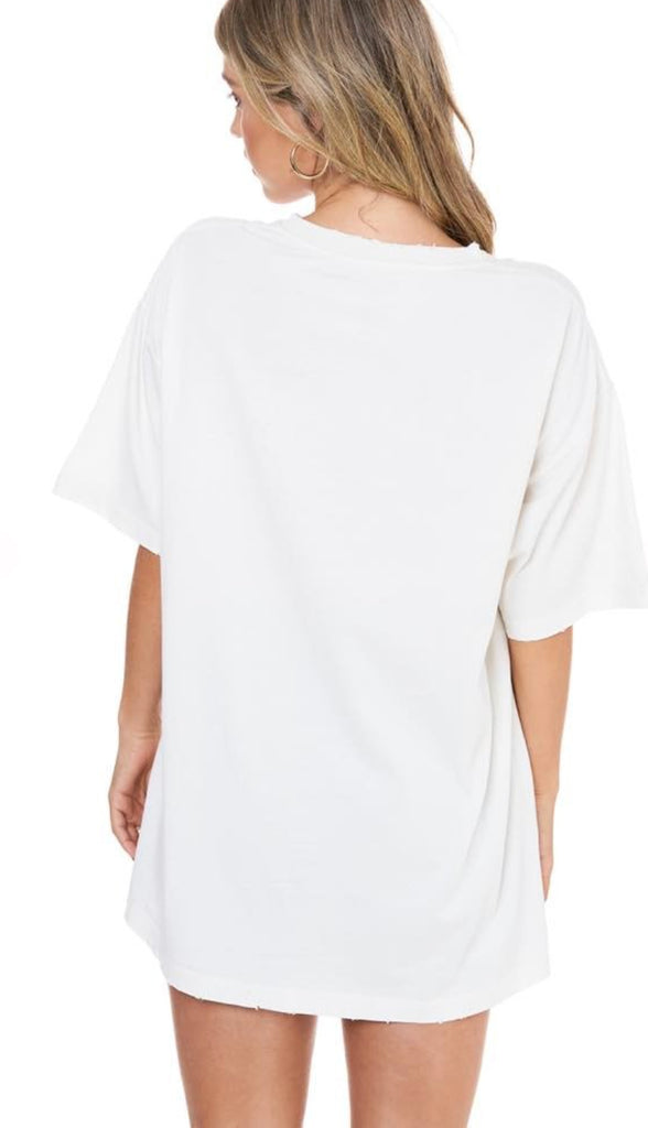 Dreamer Leopard Oversized Graphic