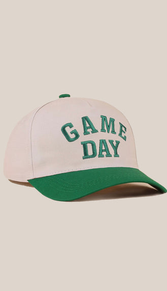 Game Day Two-Tone Canvas Cotton Cap