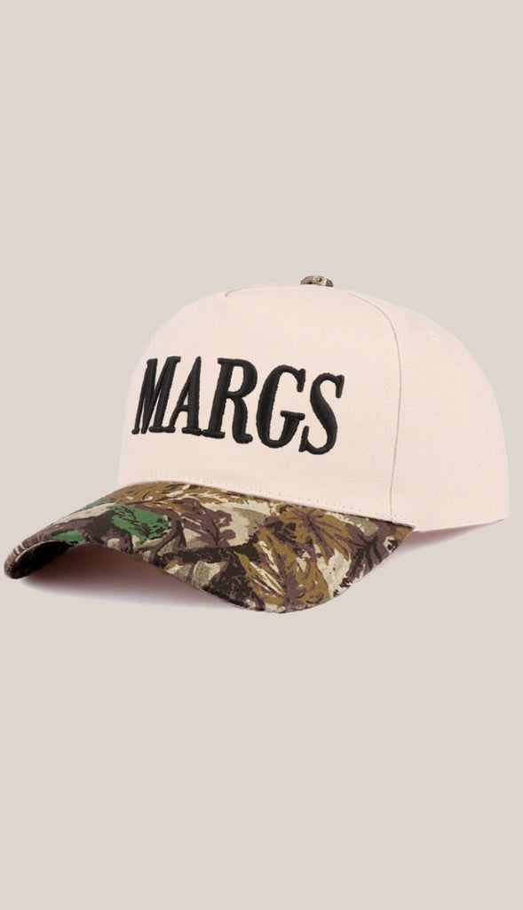 Margs Two Tone Canvas Cotton Cap