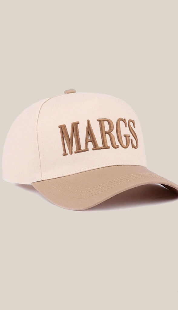 Margs Two Tone Canvas Cotton Cap