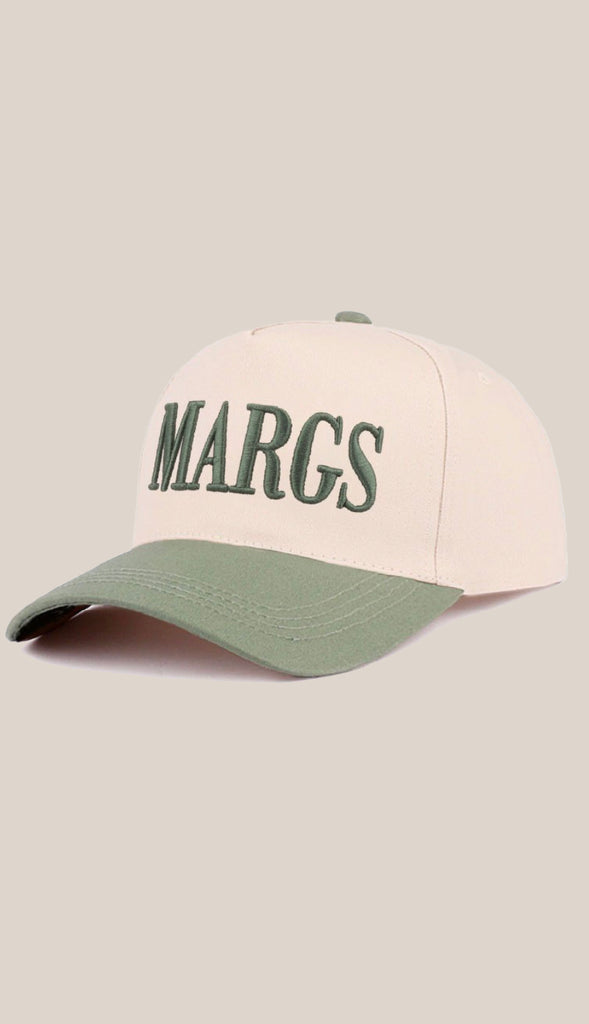 Margs Two Tone Canvas Cotton Cap