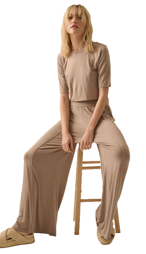 Lux Modal Solid Top- Stone