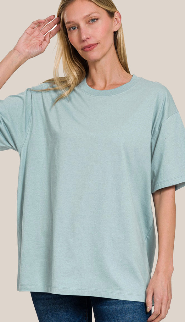 Softest Cotton Oversized Tee - 7 Colors
