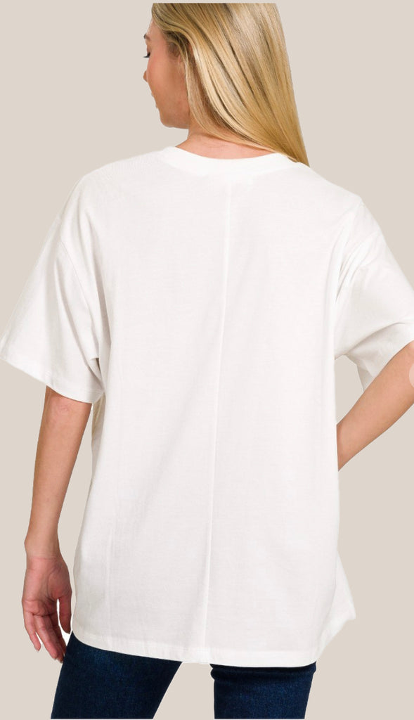 Softest Cotton Oversized Tee - 7 Colors