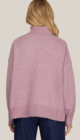 Juliet Turtleneck Sweater- Lavender