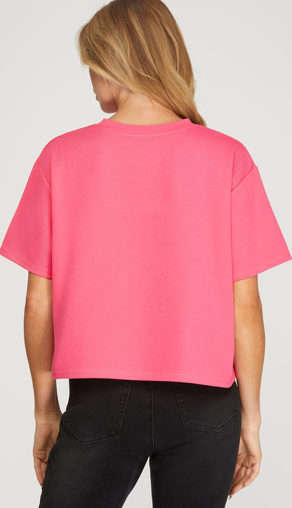 Clear On Comfort Knit Top- Jade