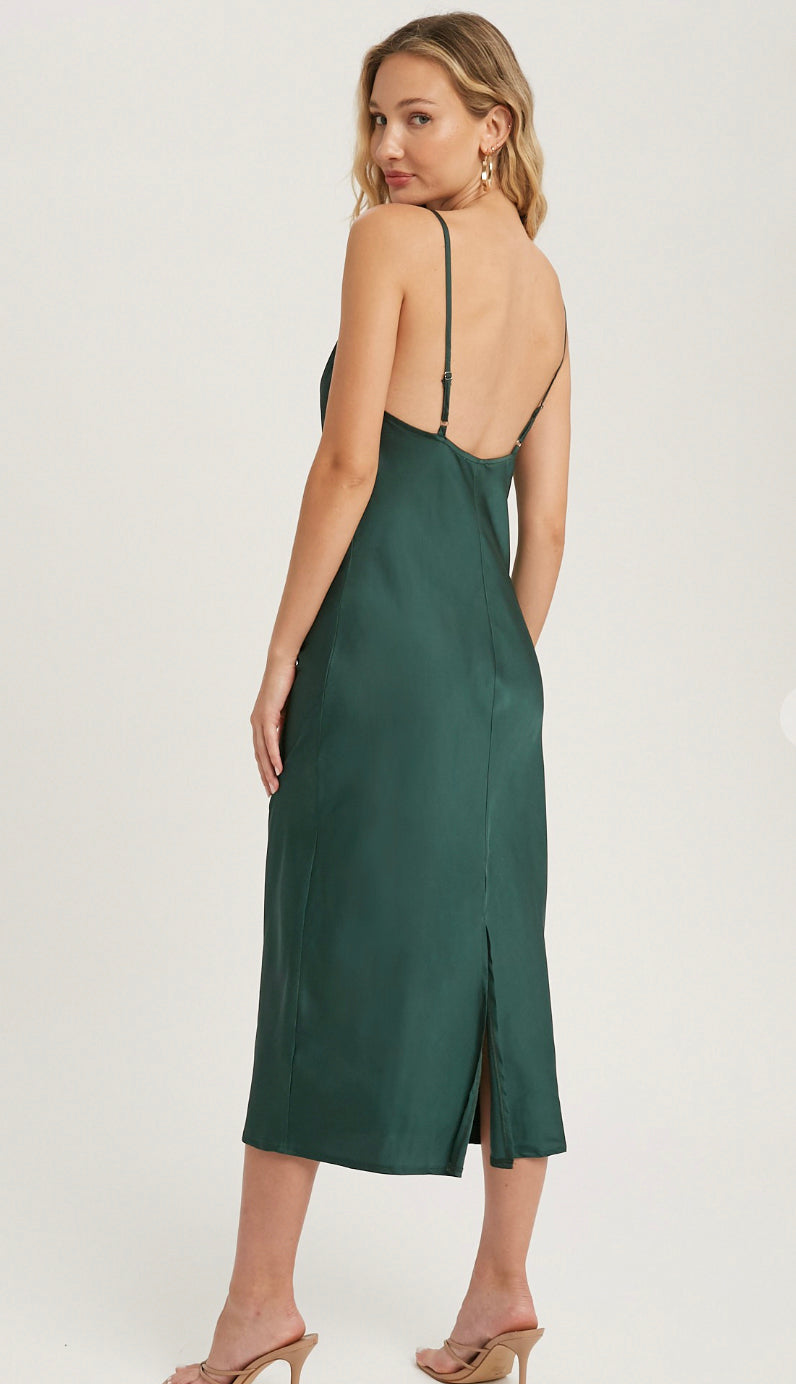 Womens Dresses J Crew Factory Slip Dress All Yours Satin Midi Slip Dress- Ash Black Womens Dresses J Crew Factory Slip Dress All Yours Satin Midi Slip Dress- Ash Black