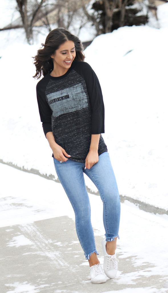 Nodak Baseball Tee- Black