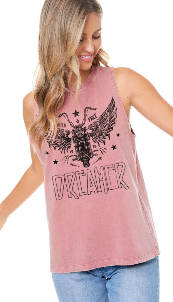 Dreamer Motorcycle Tank- Brick