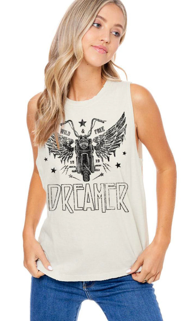 Dreamer Motorcycle Tank- Brick