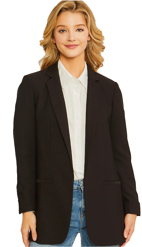 Class Act Sold Blazer- Taupe