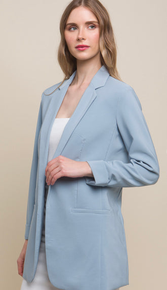 Dreams Happening Blazer- Blue Stone