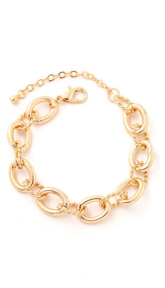 Chain Link Bracelet- Gold