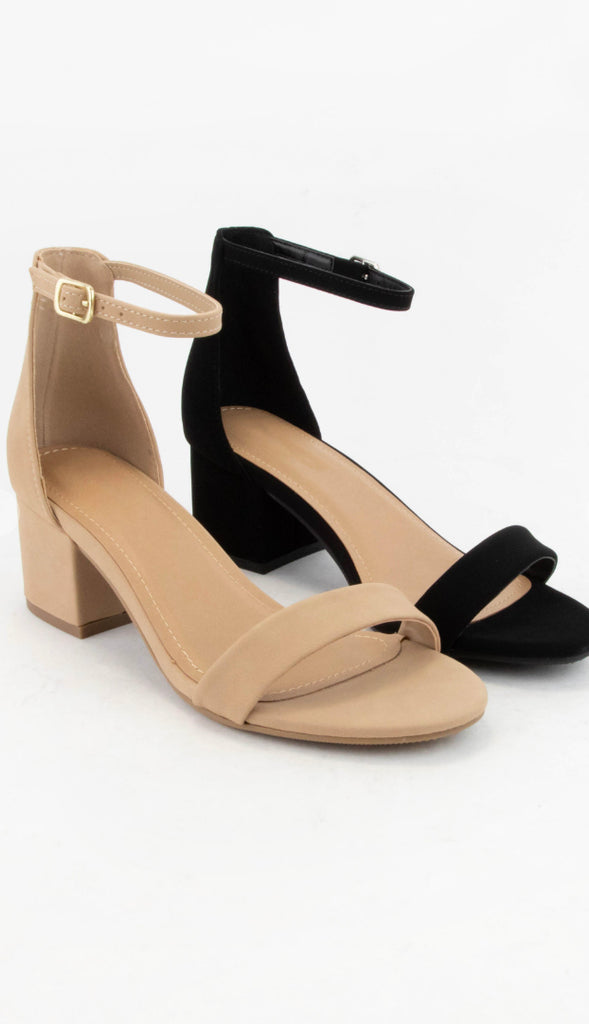 Weekend Ankle Strap Heels