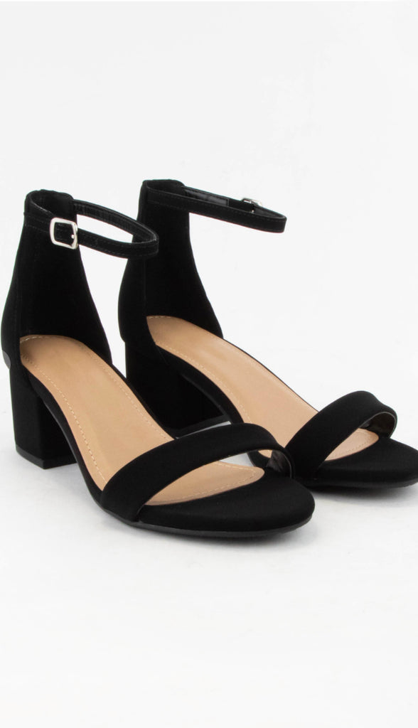 Weekend Ankle Strap Heels