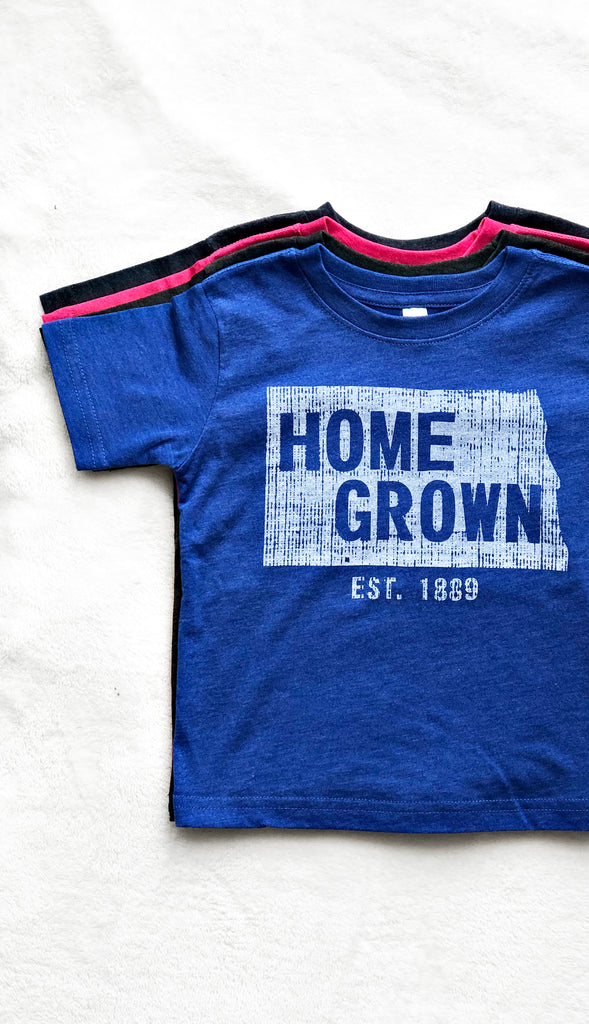 Kids Home Grown Tee- Royal Blue