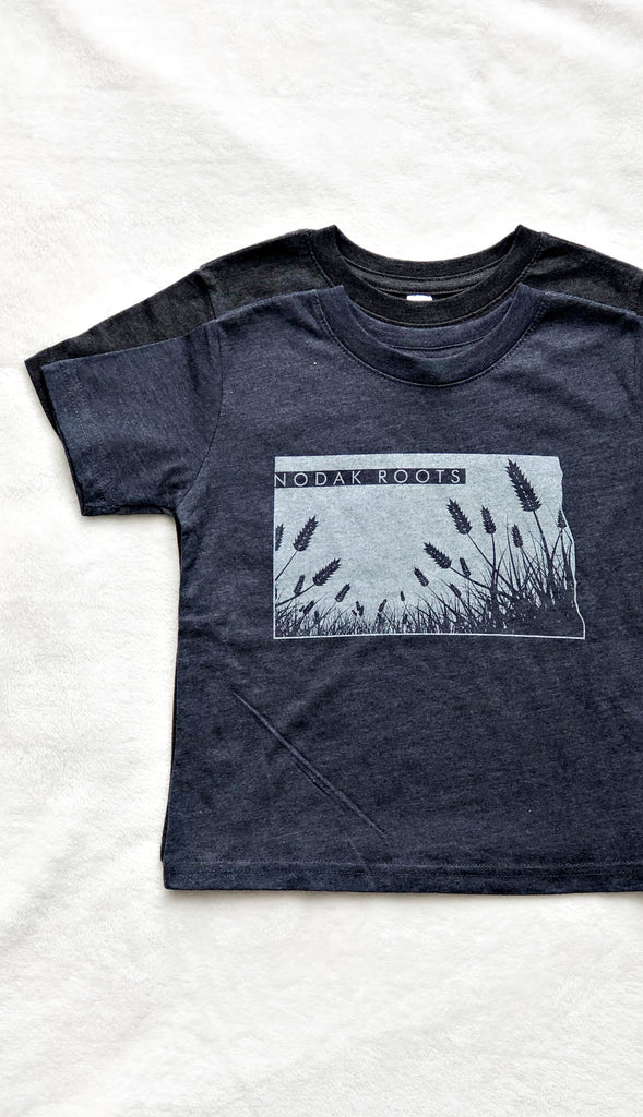 Kids Nodak Roots Tee- Navy