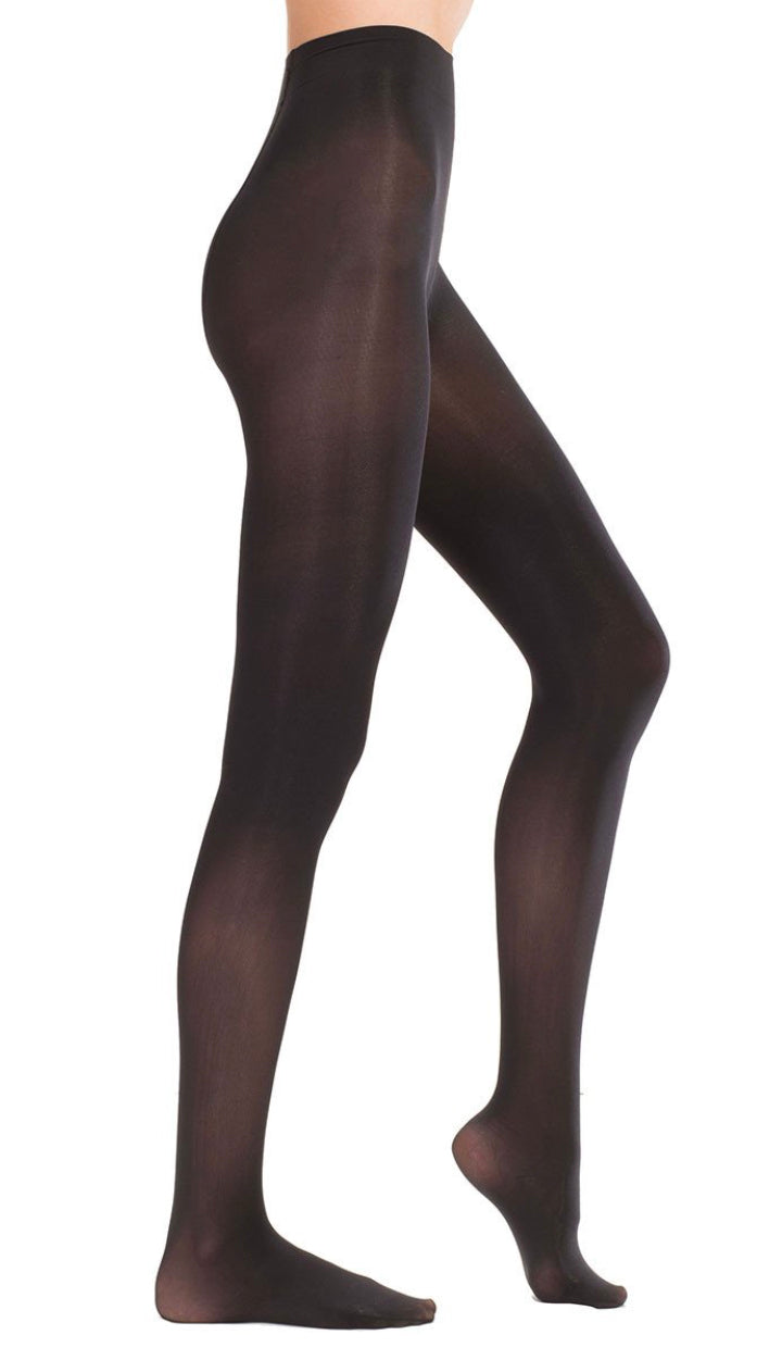 LissKiss Black Opaque With Large Key Holes - Pantyhose (Tights) Footless at   Women's Clothing store