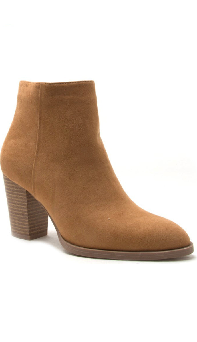 On Point Ankle Booties- Camel