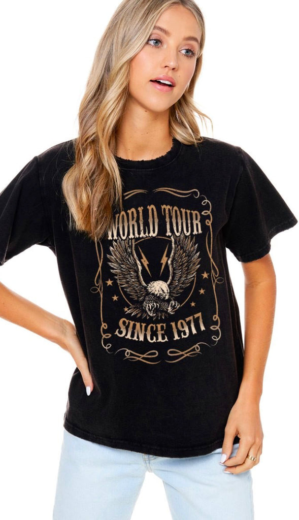 World Tour 1977 Tee- Bone